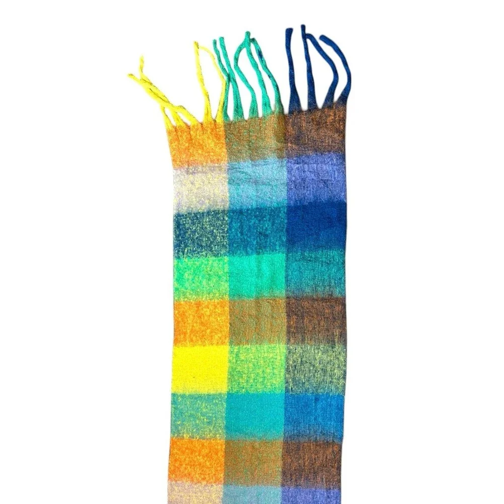 Women’s Soft Scarve Scarf Wrap Multi-Color 80” Long X 15” Wide